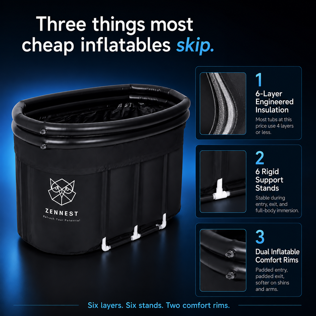 Zennest Oval 150